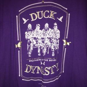 Duck Dynasty Purple Shirt